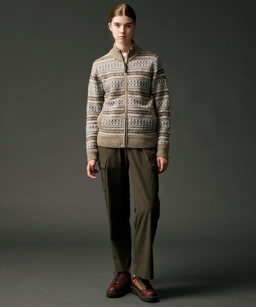 JOSEPH ABBOUD / ジョセフ アブード ニット・セーター | 【軽量/ソフト】ラム×モールジャカード ニットブルゾン | 詳細24
