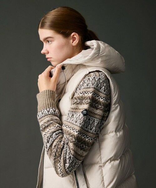 JOSEPH ABBOUD / ジョセフ アブード ニット・セーター | 【軽量/ソフト】ラム×モールジャカード ニットブルゾン | 詳細19