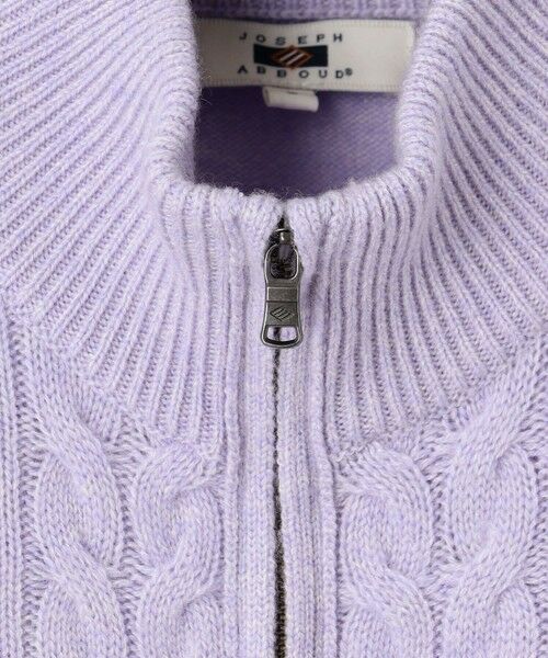 JOSEPH ABBOUD / ジョセフ アブード ニット・セーター | 【キングサイズ・暖か/軽量】カシミヤブレンド ハーフジップ ニット | 詳細12