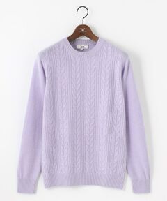 JOSEPH ABBOUD / ジョセフ アブード ニット・セーター | 【キングサイズ・洗える・暖か・軽量】カシミヤブレンド クルーネック ニット