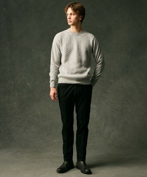 JOSEPH ABBOUD / ジョセフ アブード ニット・セーター | 【キングサイズ・洗える・暖か・軽量】カシミヤブレンド クルーネック ニット | 詳細8