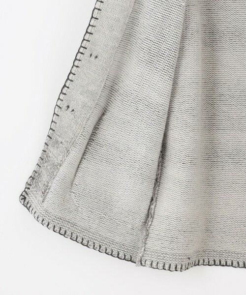 JOSEPH ABBOUD / ジョセフ アブード カーディガン・ボレロ | 【キングサイズ・インポート素材/アルパカブレンド/軽い】アルパカブレンドかすりボーダー ニット ジャケット | 詳細9