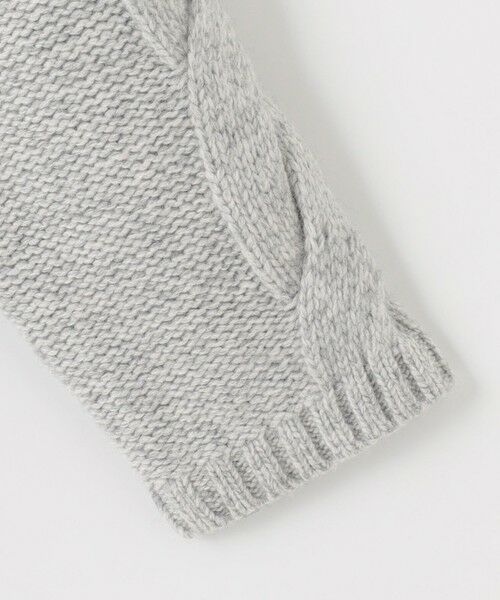 JOSEPH ABBOUD / ジョセフ アブード ニット・セーター | 【キングサイズ・インポート素材/軽量】ベビーアルパカ ニットパーカー | 詳細4