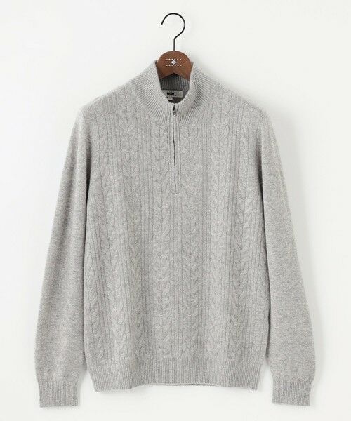 JOSEPH ABBOUD / ジョセフ アブード ニット・セーター | 【暖か/軽量】カシミヤブレンド ハーフジップ ニット | 詳細1