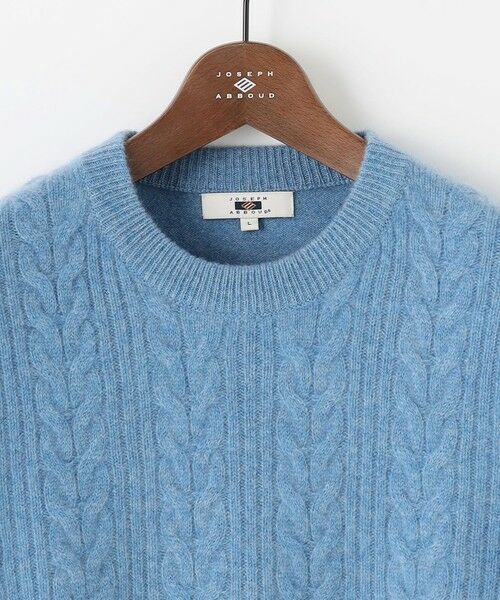 JOSEPH ABBOUD / ジョセフ アブード ニット・セーター | 【暖か・軽量】カシミヤブレンド クルーネック ニット | 詳細11