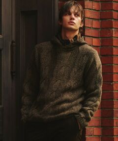 JOSEPH ABBOUD / ジョセフ アブード ニット・セーター | 【インポート素材/軽量】ベビーアルパカ ニットパーカー