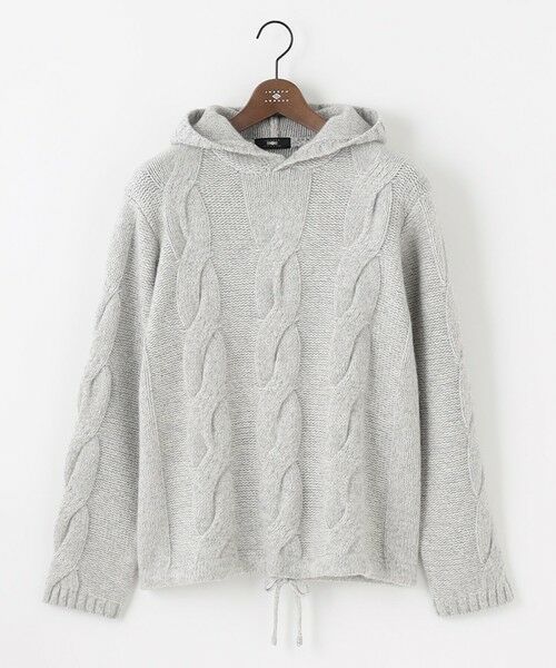 JOSEPH ABBOUD / ジョセフ アブード ニット・セーター | 【インポート素材/軽量】ベビーアルパカ ニットパーカー | 詳細1