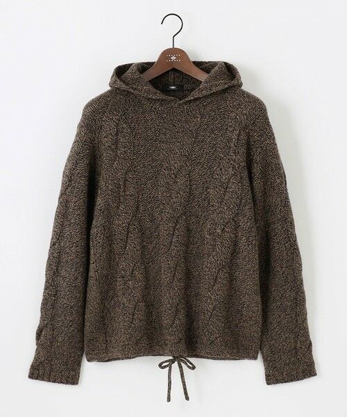 JOSEPH ABBOUD / ジョセフ アブード ニット・セーター | 【インポート素材/軽量】ベビーアルパカ ニットパーカー | 詳細9