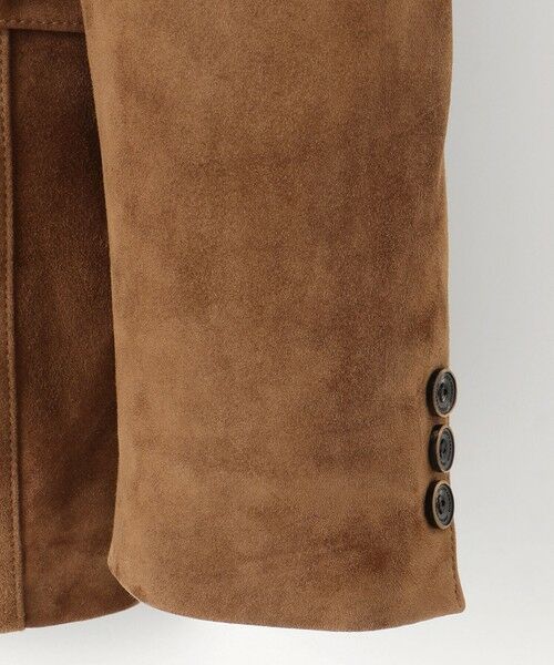 JOSEPH ABBOUD / ジョセフ アブード テーラードジャケット | 【やぎ革ゴートスウェード/軽量/ソフト/ストレッチ】ゴートスウェード ジャケット | 詳細5