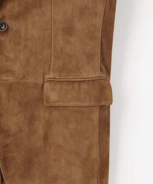 JOSEPH ABBOUD / ジョセフ アブード テーラードジャケット | 【やぎ革ゴートスウェード/軽量/ソフト/ストレッチ】ゴートスウェード ジャケット | 詳細6