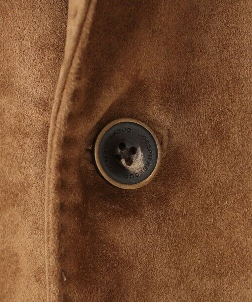 JOSEPH ABBOUD / ジョセフ アブード テーラードジャケット | 【やぎ革ゴートスウェード/軽量/ソフト/ストレッチ】ゴートスウェード ジャケット | 詳細9