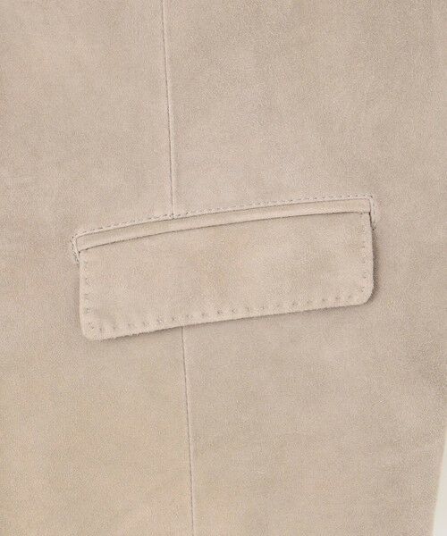 JOSEPH ABBOUD / ジョセフ アブード ベスト | 【ゴートスウェード/軽量/ソフト/ストレッチ】ゴートスウェード ベスト | 詳細4