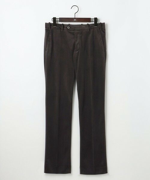 JOSEPH ABBOUD / ジョセフ アブード その他パンツ | 【キングサイズ・軽量/ストレッチ/スウェードタッチ】トリコットコーデュロイ パンツ(ダークブラウン系)