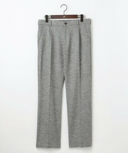JOSEPH ABBOUD / ジョセフ アブード その他パンツ | 【キングサイズ・軽量/ストレッチ/尾州産ジャージー素材】ウールミルドジャージータック パンツ | 詳細4