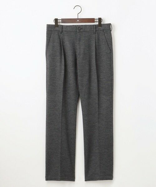 JOSEPH ABBOUD / ジョセフ アブード その他パンツ | 【キングサイズ・軽量/ストレッチ/尾州産ジャージー素材】ウールミルドジャージータック パンツ | 詳細7