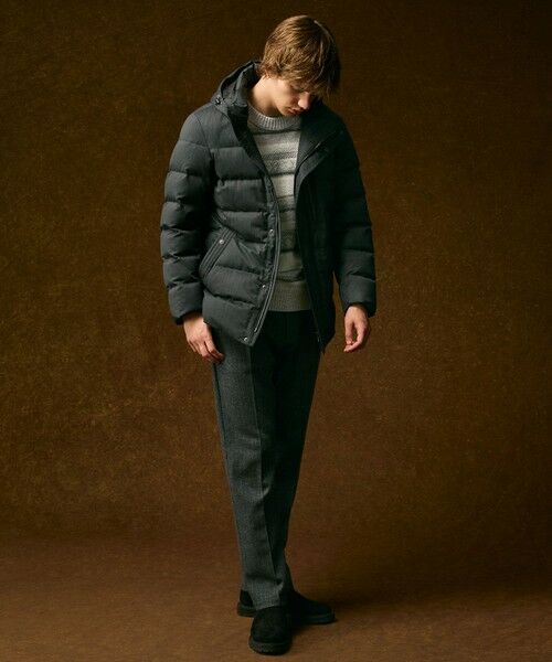 JOSEPH ABBOUD / ジョセフ アブード その他パンツ | 【キングサイズ・軽量/ストレッチ/尾州産ジャージー素材】ウールミルドジャージータック パンツ | 詳細11