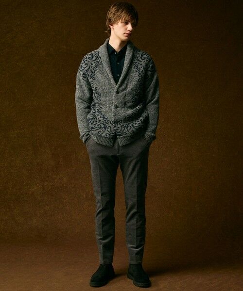 JOSEPH ABBOUD / ジョセフ アブード その他パンツ | 【キングサイズ・ウエストも伸びる！/暖かパンツ/オーガニックコットン使用】ライスコールストレッチパンツ | 詳細6