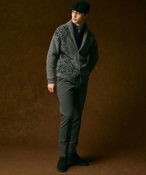 JOSEPH ABBOUD / ジョセフ アブード その他パンツ | 【キングサイズ・ウエストも伸びる！/暖かパンツ/オーガニックコットン使用】ライスコールストレッチパンツ | 詳細8