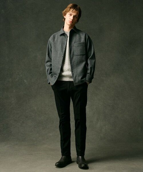 JOSEPH ABBOUD / ジョセフ アブード その他パンツ | 【キングサイズ・ウエストも伸びる！/暖かパンツ/オーガニックコットン使用】ライスコールストレッチパンツ | 詳細10