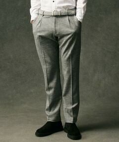 JOSEPH ABBOUD / ジョセフ アブード その他パンツ | 【軽量/ストレッチ/尾州産ジャージー素材】ウールミルドジャージータック パンツ