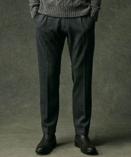 JOSEPH ABBOUD / ジョセフ アブード その他パンツ | 【軽量/ストレッチ/尾州産ジャージー素材】ウールミルドジャージータック パンツ | 詳細6