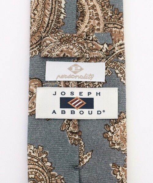 JOSEPH ABBOUD / ジョセフ アブード ネクタイ | 【イタリア製 personality】ペイズリープリント ネクタイ | 詳細4