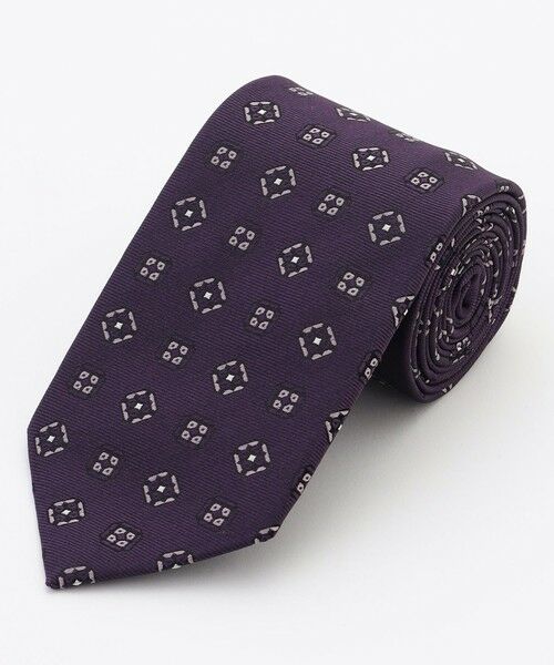JOSEPH ABBOUD / ジョセフ アブード ネクタイ | 【日本製・Holliday&Brown】クレストパターンジャカードネクタイ | 詳細2