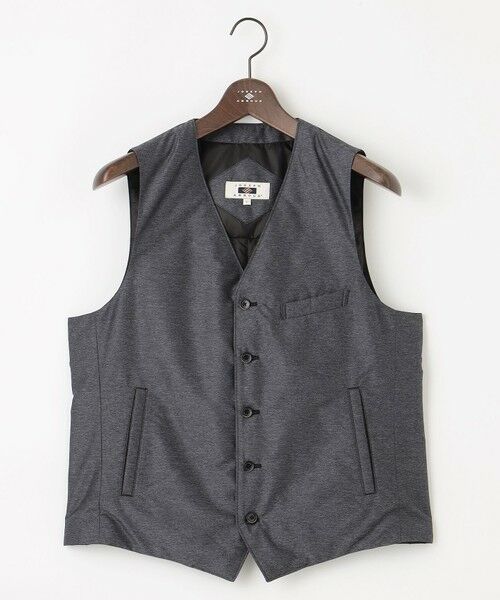 JOSEPH ABBOUD / ジョセフ アブード ダウンジャケット・ベスト | 【キングサイズ・軽量/ダウンの吹き出しを防ぐキルトレスダウン】ADSインターレース ダウンベスト | 詳細4