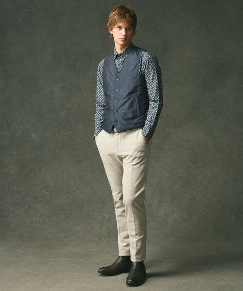 JOSEPH ABBOUD / ジョセフ アブード ダウンジャケット・ベスト | 【キングサイズ・軽量/ダウンの吹き出しを防ぐキルトレスダウン】ADSインターレース ダウンベスト | 詳細5