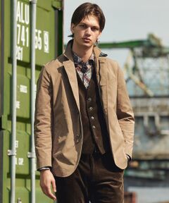 JOSEPH ABBOUD / ジョセフ アブード ベスト | 【遠州産素材/オーガニックコットン】ソフトコーデュロイ ベスト