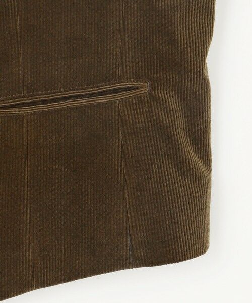 JOSEPH ABBOUD / ジョセフ アブード ベスト | 【遠州産素材/オーガニックコットン】ソフトコーデュロイ ベスト | 詳細7