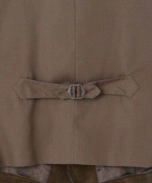 JOSEPH ABBOUD / ジョセフ アブード ベスト | 【遠州産素材/オーガニックコットン】ソフトコーデュロイ ベスト | 詳細9