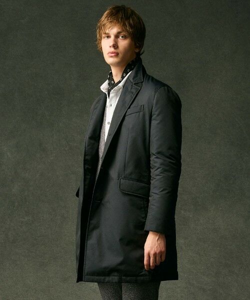 JOSEPH ABBOUD / ジョセフ アブード ダウンジャケット・ベスト | 【軽量/ダウンの吹き出しを防ぐキルトレス】ADSインターレース ダウンコート | 詳細1