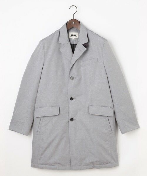 JOSEPH ABBOUD/ジョセフ アブード 【保温/軽量/撥水/ダウンの吹き出しを防ぐキルトレス】ADSインターレース ダウンコート ライトグレー系 L JOSEPH ABBOUD/ジョセフ アブード 【保温/軽量/撥水/ダウンの吹き出しを防ぐキルトレス】ADSインターレース ダウンコート ライトグレー系 L