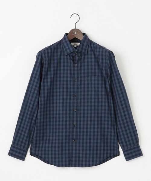 JOSEPH ABBOUD / ジョセフ アブード シャツ・ブラウス | 【キングサイズ・綿100％】メランジギンガムチェック シャツ | 詳細7