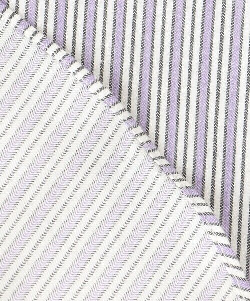 JOSEPH ABBOUD / ジョセフ アブード シャツ・ブラウス | 【キングサイズ・柔らか・光沢感】コットンビエラストライプ シャツ | 詳細6