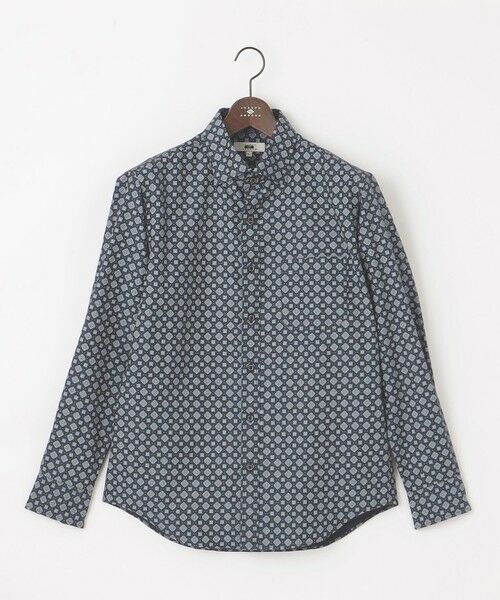 JOSEPH ABBOUD / ジョセフ アブード シャツ・ブラウス | 【キングサイズ・柔らか】ファインパターンプリント シャツ | 詳細4