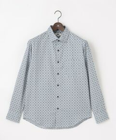 JOSEPH ABBOUD / ジョセフ アブード シャツ・ブラウス | 【柔らか】ファインパターンプリント シャツ