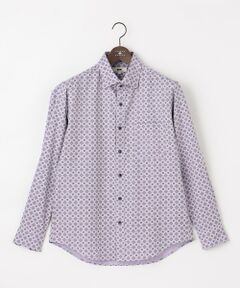 JOSEPH ABBOUD / ジョセフ アブード シャツ・ブラウス | 【柔らか】ファインパターンプリント シャツ