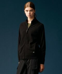 JOSEPH ABBOUD / ジョセフ アブード カーディガン・ボレロ | 【軽量/ソフト】ニットフリース スタンド ジップ ニット