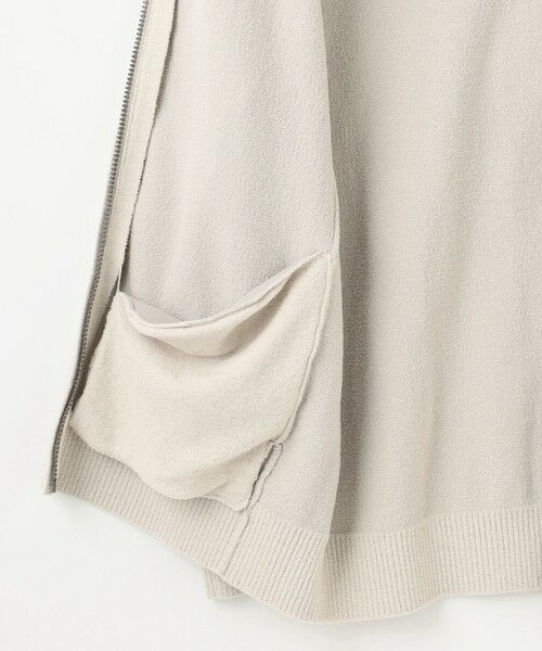 JOSEPH ABBOUD / ジョセフ アブード カーディガン・ボレロ | 【軽量/ソフト】ニットフリース スタンド ジップ ニット | 詳細7