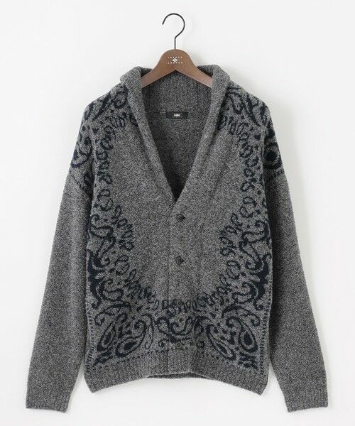 JOSEPH ABBOUD / ジョセフ アブード カーディガン・ボレロ | 【インポート素材/ソフトな肌触り/軽量】MOUSSE ペーズリー柄ショール カーディガン | 詳細9