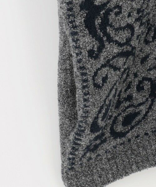 JOSEPH ABBOUD / ジョセフ アブード カーディガン・ボレロ | 【インポート素材/ソフトな肌触り/軽量】MOUSSE ペーズリー柄ショール カーディガン | 詳細13