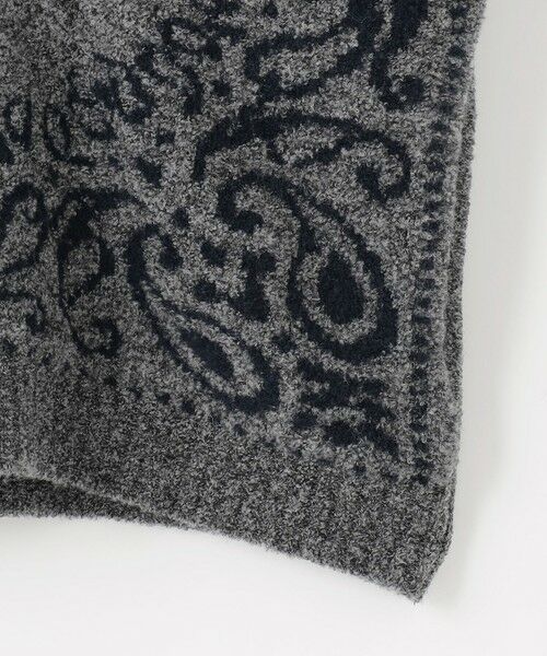 JOSEPH ABBOUD / ジョセフ アブード カーディガン・ボレロ | 【インポート素材/ソフトな肌触り/軽量】MOUSSE ペーズリー柄ショール カーディガン | 詳細14