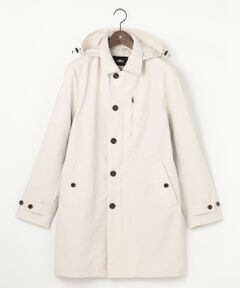 JOSEPH ABBOUD / ジョセフ アブード ステンカラーコート | 【フード脱着仕様/JAPANファブリック/ECO撥水】ステンカラー コート