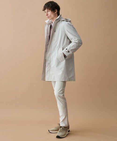 JOSEPH ABBOUD / ジョセフ アブード ステンカラーコート | 【フード脱着仕様/JAPANファブリック/ECO撥水】ステンカラー コート | 詳細6