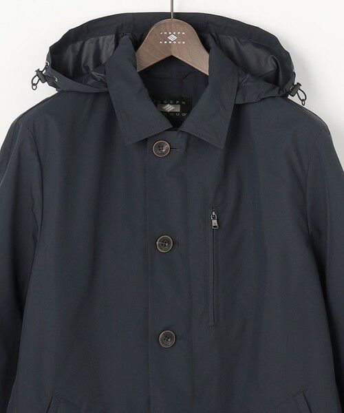 JOSEPH ABBOUD / ジョセフ アブード ステンカラーコート | 【フード脱着仕様/JAPANファブリック/ECO撥水】ステンカラー コート | 詳細2