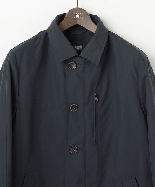 JOSEPH ABBOUD / ジョセフ アブード ステンカラーコート | 【フード脱着仕様/JAPANファブリック/ECO撥水】ステンカラー コート | 詳細22