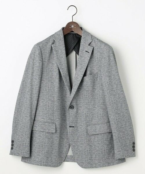 JOSEPH ABBOUD / ジョセフ アブード テーラードジャケット | 【ストレッチ/コンフォートジャージ】エアロムリネ ジャケット（ライトグレー系）