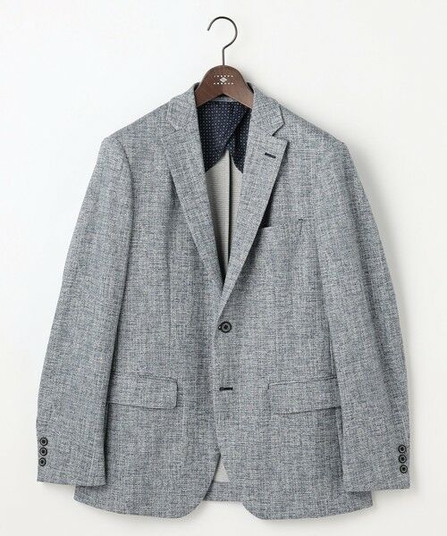 JOSEPH ABBOUD / ジョセフ アブード テーラードジャケット | 【ストレッチ/コンフォートジャージ】エアロムリネ ジャケット（ブルー系）